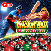 Cricket Ball Roulette live on jljl55 casino